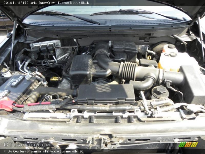 Tuxedo Black / Black 2010 Ford F150 Lariat SuperCrew