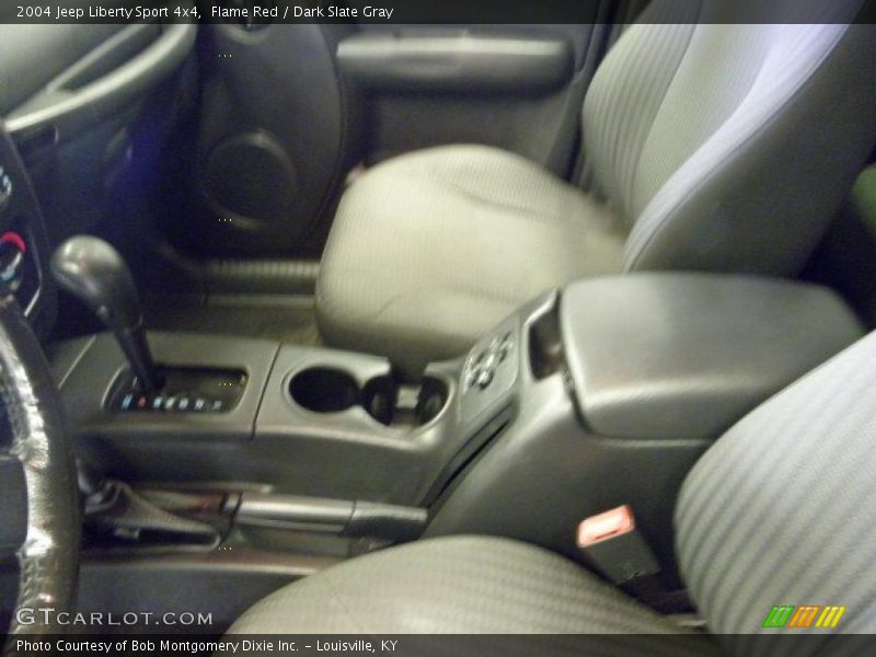 Flame Red / Dark Slate Gray 2004 Jeep Liberty Sport 4x4