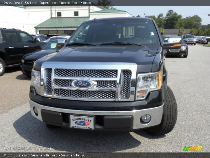 Tuxedo Black / Black 2010 Ford F150 Lariat SuperCrew