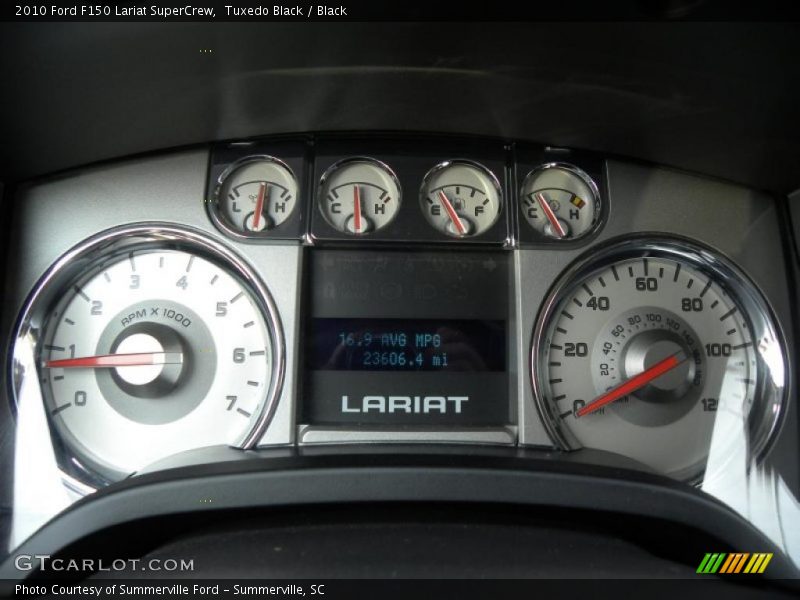 Tuxedo Black / Black 2010 Ford F150 Lariat SuperCrew