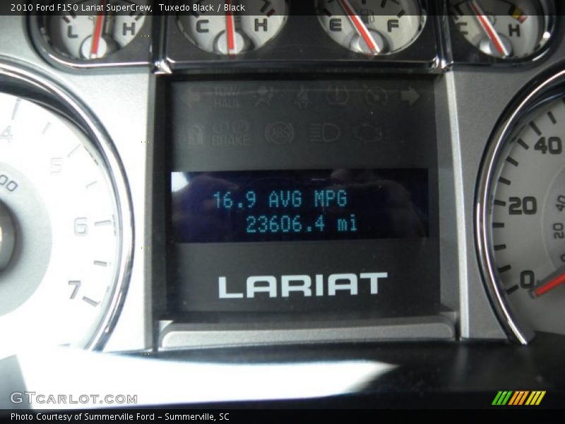 Tuxedo Black / Black 2010 Ford F150 Lariat SuperCrew