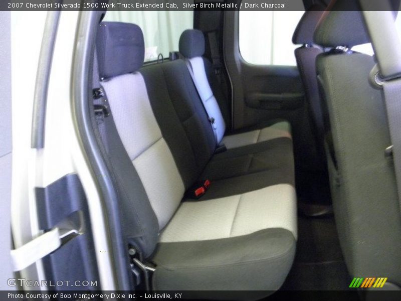 Silver Birch Metallic / Dark Charcoal 2007 Chevrolet Silverado 1500 Work Truck Extended Cab
