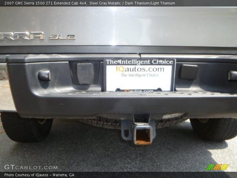 Steel Gray Metallic / Dark Titanium/Light Titanium 2007 GMC Sierra 1500 Z71 Extended Cab 4x4