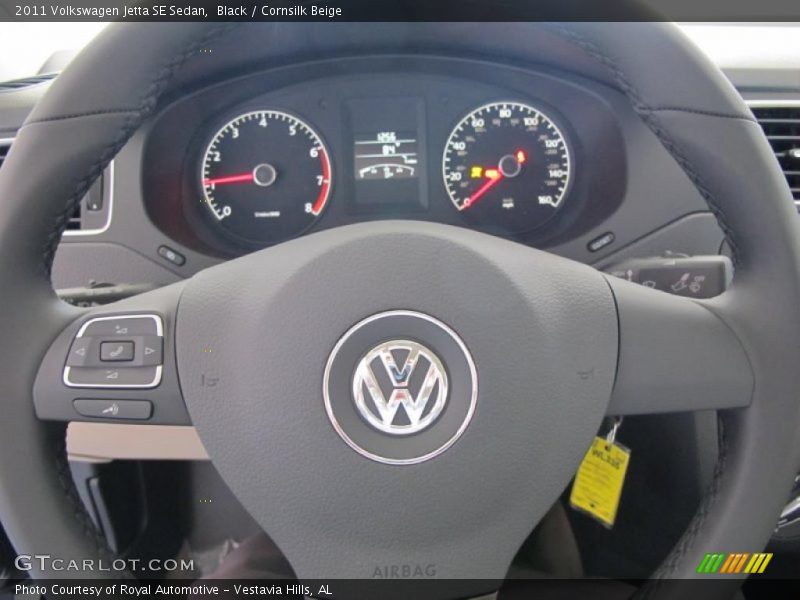  2011 Jetta SE Sedan Steering Wheel