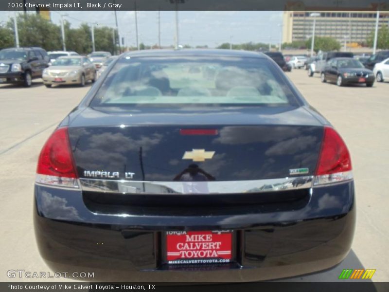 Black / Gray 2010 Chevrolet Impala LT