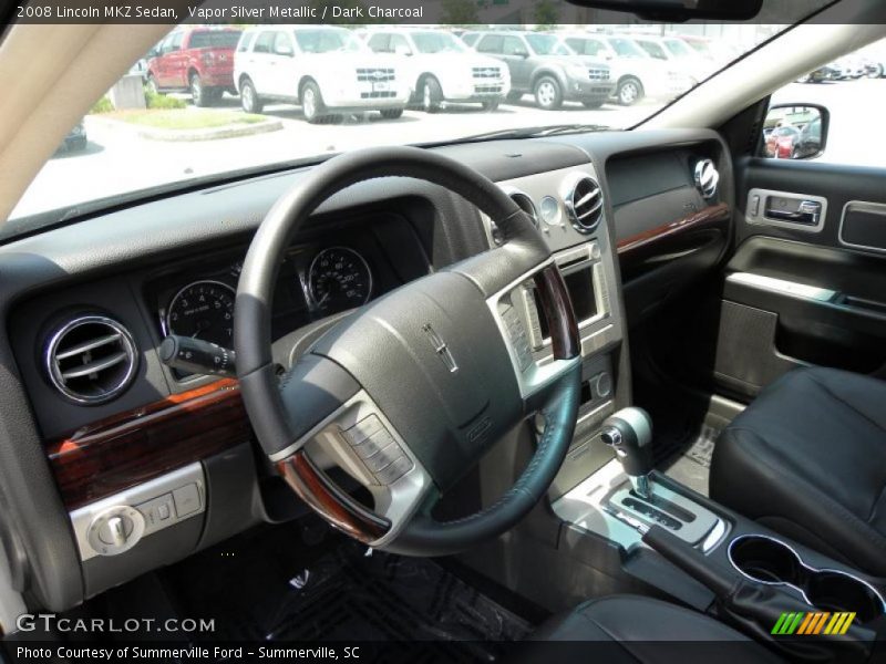 Vapor Silver Metallic / Dark Charcoal 2008 Lincoln MKZ Sedan