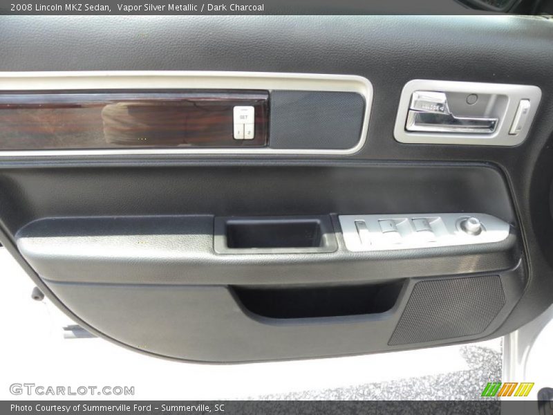 Vapor Silver Metallic / Dark Charcoal 2008 Lincoln MKZ Sedan