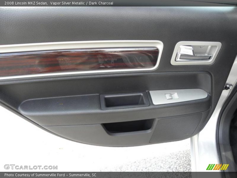 Vapor Silver Metallic / Dark Charcoal 2008 Lincoln MKZ Sedan