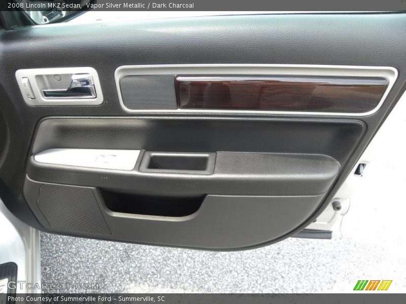 Vapor Silver Metallic / Dark Charcoal 2008 Lincoln MKZ Sedan