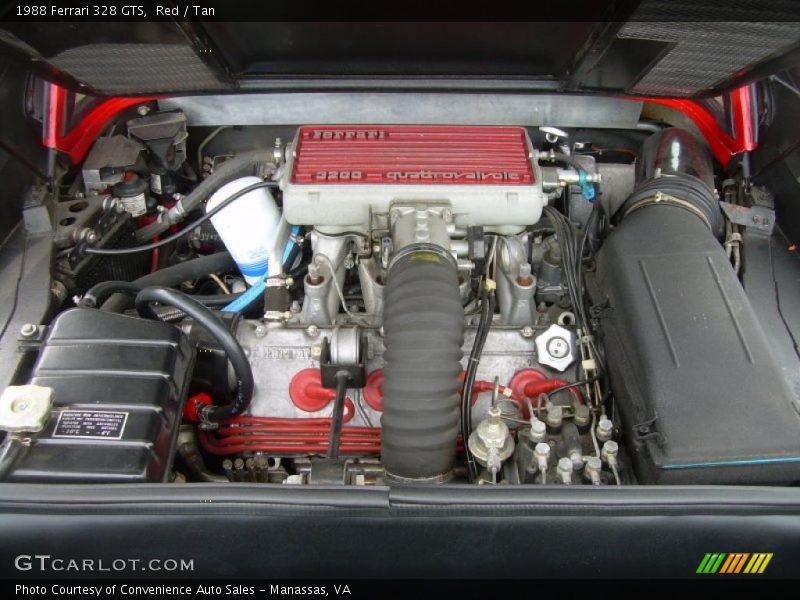  1988 328 GTS Engine - 3.2 Liter DOHC 32-Valve V8