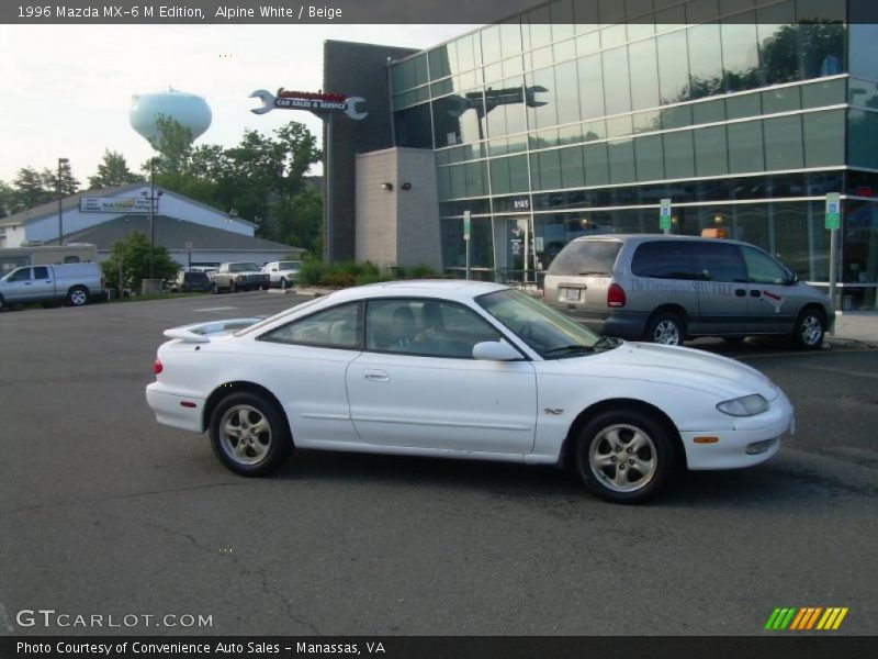 Alpine White / Beige 1996 Mazda MX-6 M Edition