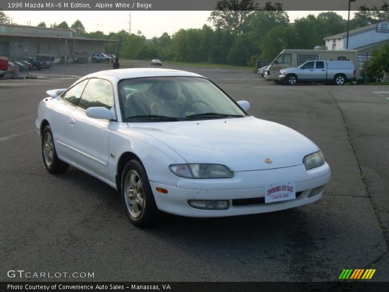 Alpine White / Beige 1996 Mazda MX-6 M Edition