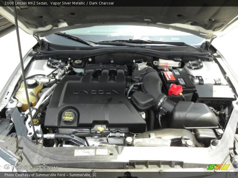 Vapor Silver Metallic / Dark Charcoal 2008 Lincoln MKZ Sedan
