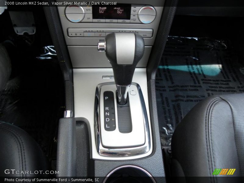 Vapor Silver Metallic / Dark Charcoal 2008 Lincoln MKZ Sedan