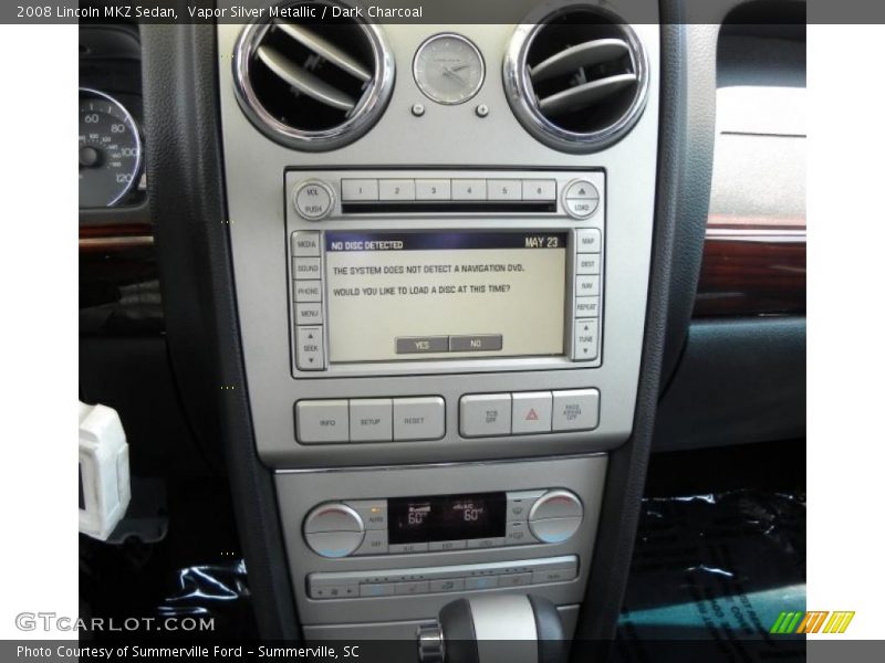 Vapor Silver Metallic / Dark Charcoal 2008 Lincoln MKZ Sedan