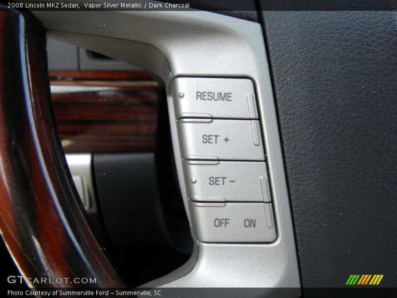 Vapor Silver Metallic / Dark Charcoal 2008 Lincoln MKZ Sedan