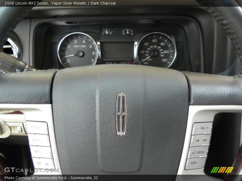Vapor Silver Metallic / Dark Charcoal 2008 Lincoln MKZ Sedan