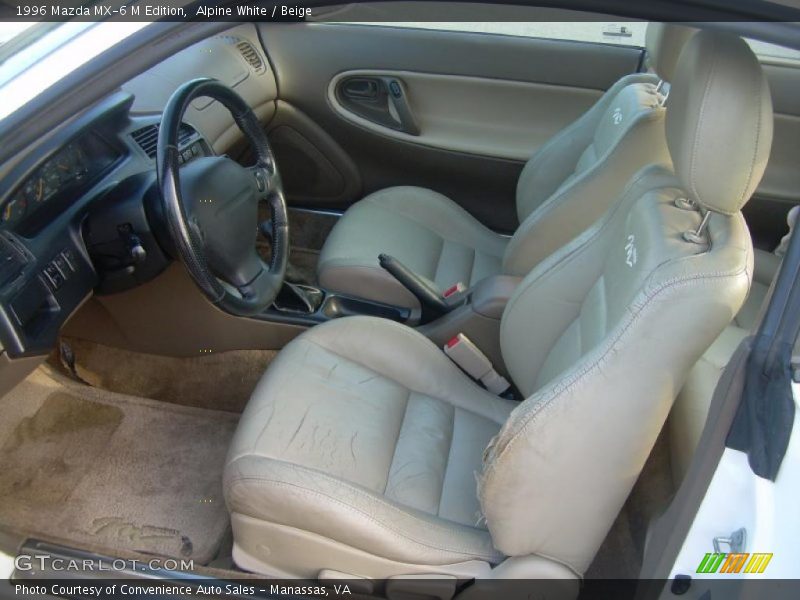 1996 MX-6 M Edition Beige Interior