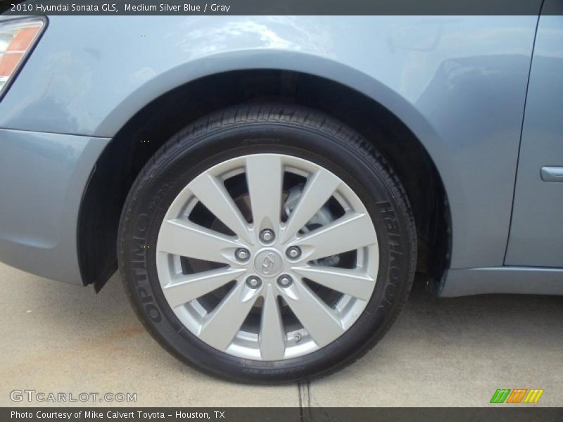 Medium Silver Blue / Gray 2010 Hyundai Sonata GLS
