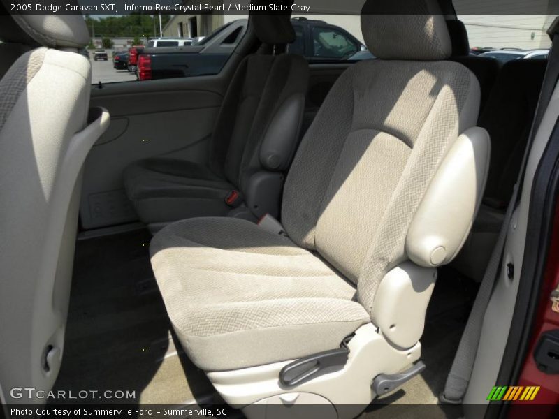 Inferno Red Crystal Pearl / Medium Slate Gray 2005 Dodge Caravan SXT