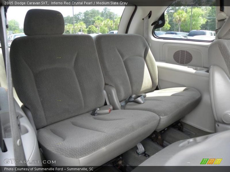 Inferno Red Crystal Pearl / Medium Slate Gray 2005 Dodge Caravan SXT