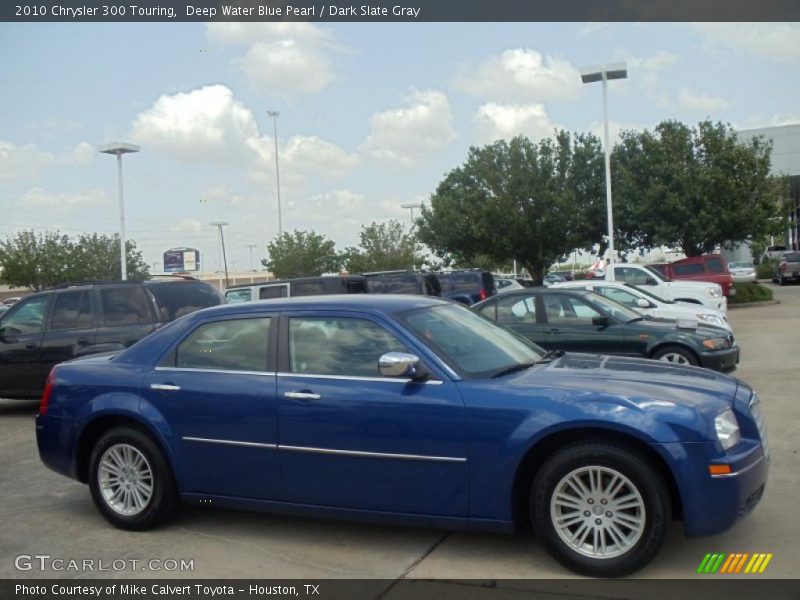 Deep Water Blue Pearl / Dark Slate Gray 2010 Chrysler 300 Touring