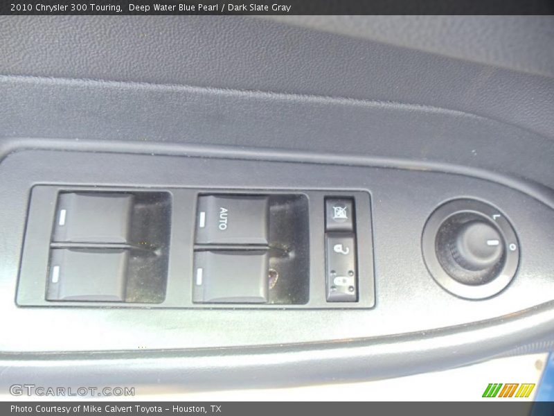 Deep Water Blue Pearl / Dark Slate Gray 2010 Chrysler 300 Touring