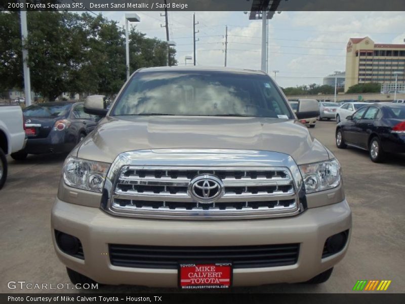 Desert Sand Metallic / Sand Beige 2008 Toyota Sequoia SR5