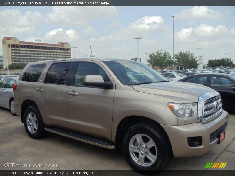 Desert Sand Metallic / Sand Beige 2008 Toyota Sequoia SR5