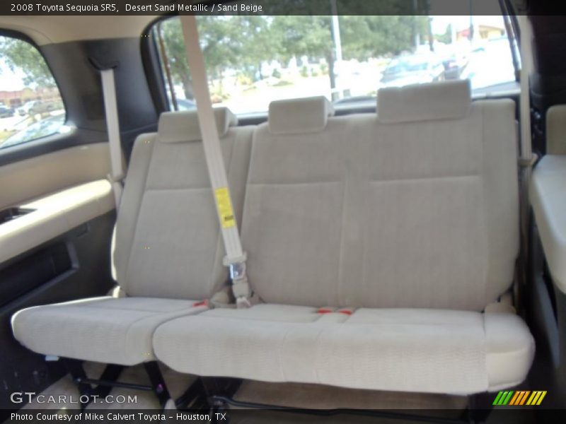 Desert Sand Metallic / Sand Beige 2008 Toyota Sequoia SR5