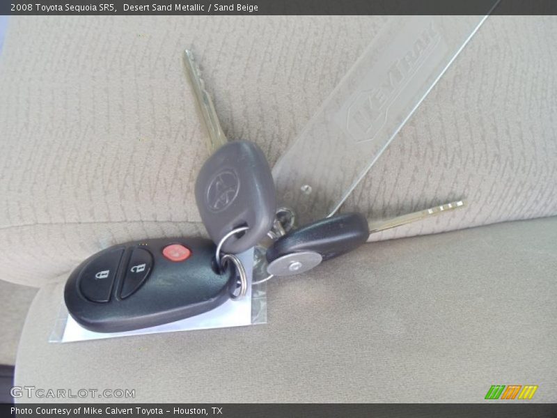 Desert Sand Metallic / Sand Beige 2008 Toyota Sequoia SR5