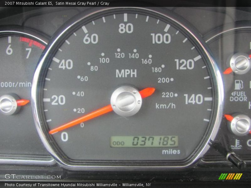 Satin Mesai Gray Pearl / Gray 2007 Mitsubishi Galant ES