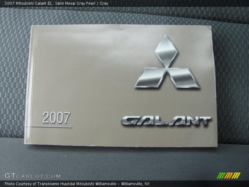 Satin Mesai Gray Pearl / Gray 2007 Mitsubishi Galant ES