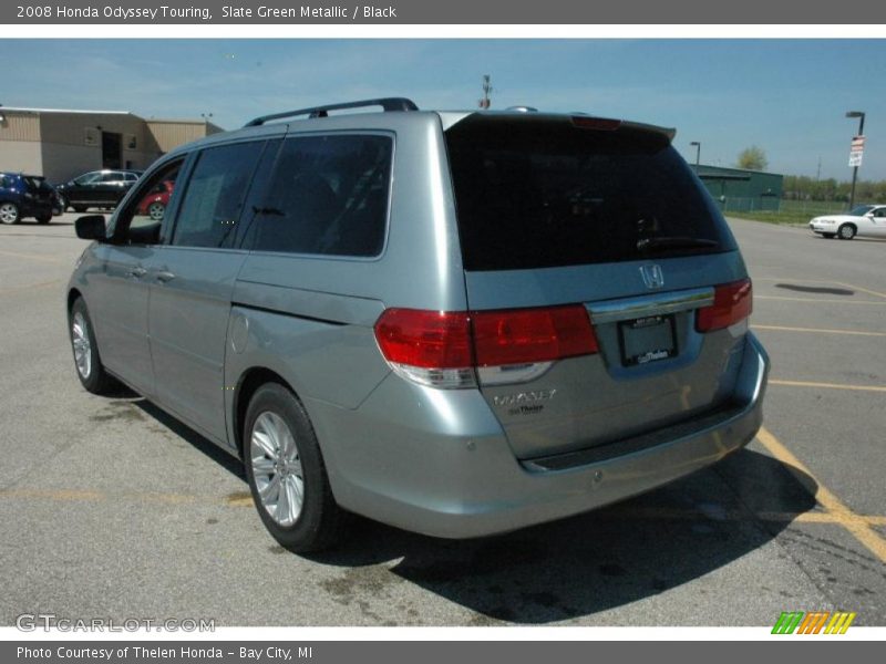 Slate Green Metallic / Black 2008 Honda Odyssey Touring