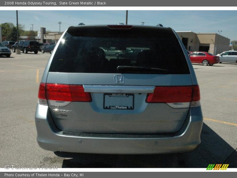 Slate Green Metallic / Black 2008 Honda Odyssey Touring