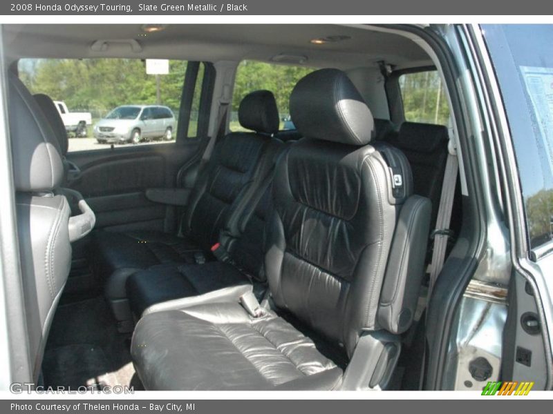 Slate Green Metallic / Black 2008 Honda Odyssey Touring