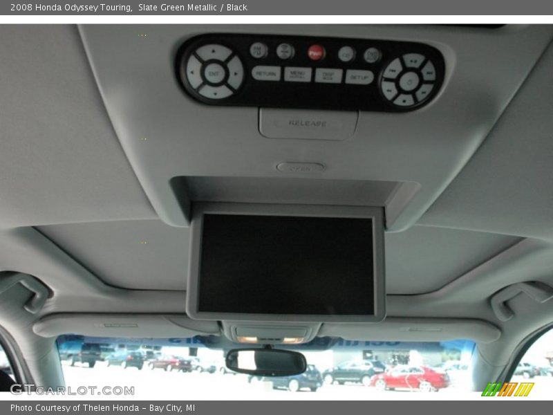 Slate Green Metallic / Black 2008 Honda Odyssey Touring