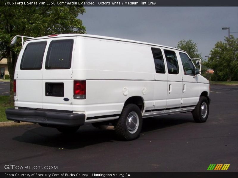 Oxford White / Medium Flint Grey 2006 Ford E Series Van E350 Commercial Extended