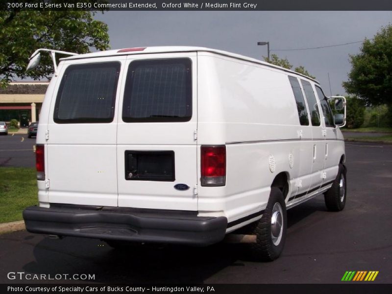 Oxford White / Medium Flint Grey 2006 Ford E Series Van E350 Commercial Extended