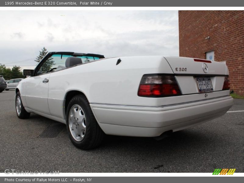 Polar White / Grey 1995 Mercedes-Benz E 320 Convertible