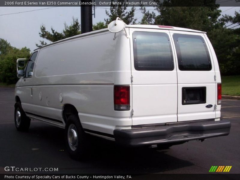 Oxford White / Medium Flint Grey 2006 Ford E Series Van E350 Commercial Extended