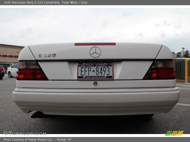 Polar White / Grey 1995 Mercedes-Benz E 320 Convertible