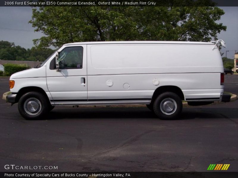 Oxford White / Medium Flint Grey 2006 Ford E Series Van E350 Commercial Extended