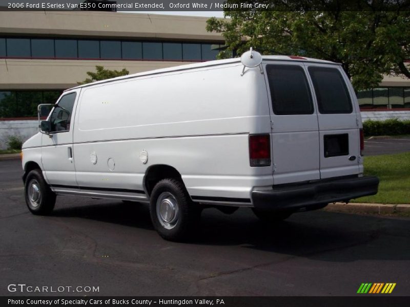 Oxford White / Medium Flint Grey 2006 Ford E Series Van E350 Commercial Extended