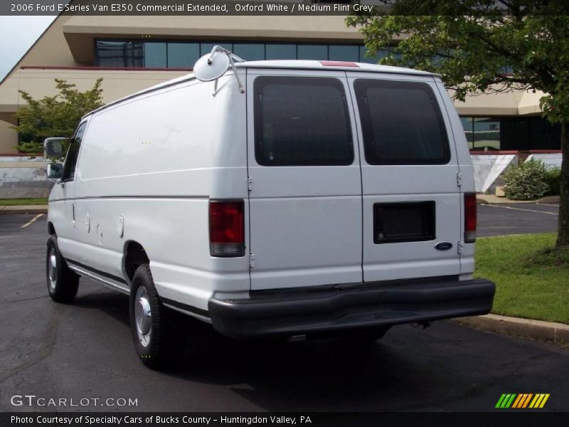 Oxford White / Medium Flint Grey 2006 Ford E Series Van E350 Commercial Extended