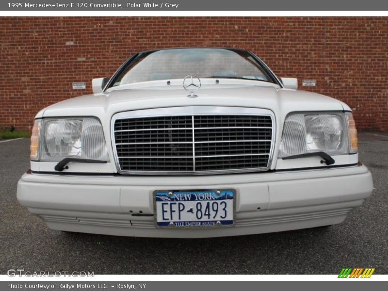 Polar White / Grey 1995 Mercedes-Benz E 320 Convertible