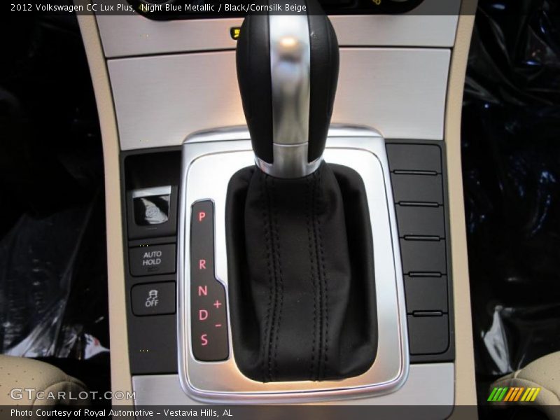 Night Blue Metallic / Black/Cornsilk Beige 2012 Volkswagen CC Lux Plus
