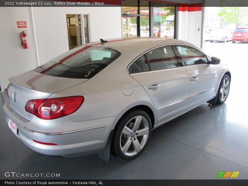 Reflex Silver Metallic / Black 2012 Volkswagen CC Lux