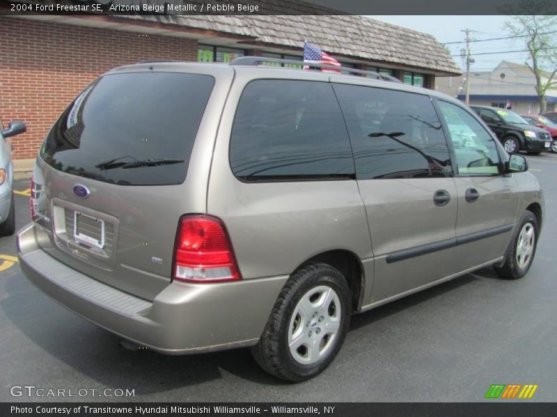 Arizona Beige Metallic / Pebble Beige 2004 Ford Freestar SE