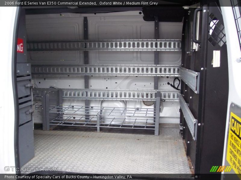 Oxford White / Medium Flint Grey 2006 Ford E Series Van E350 Commercial Extended